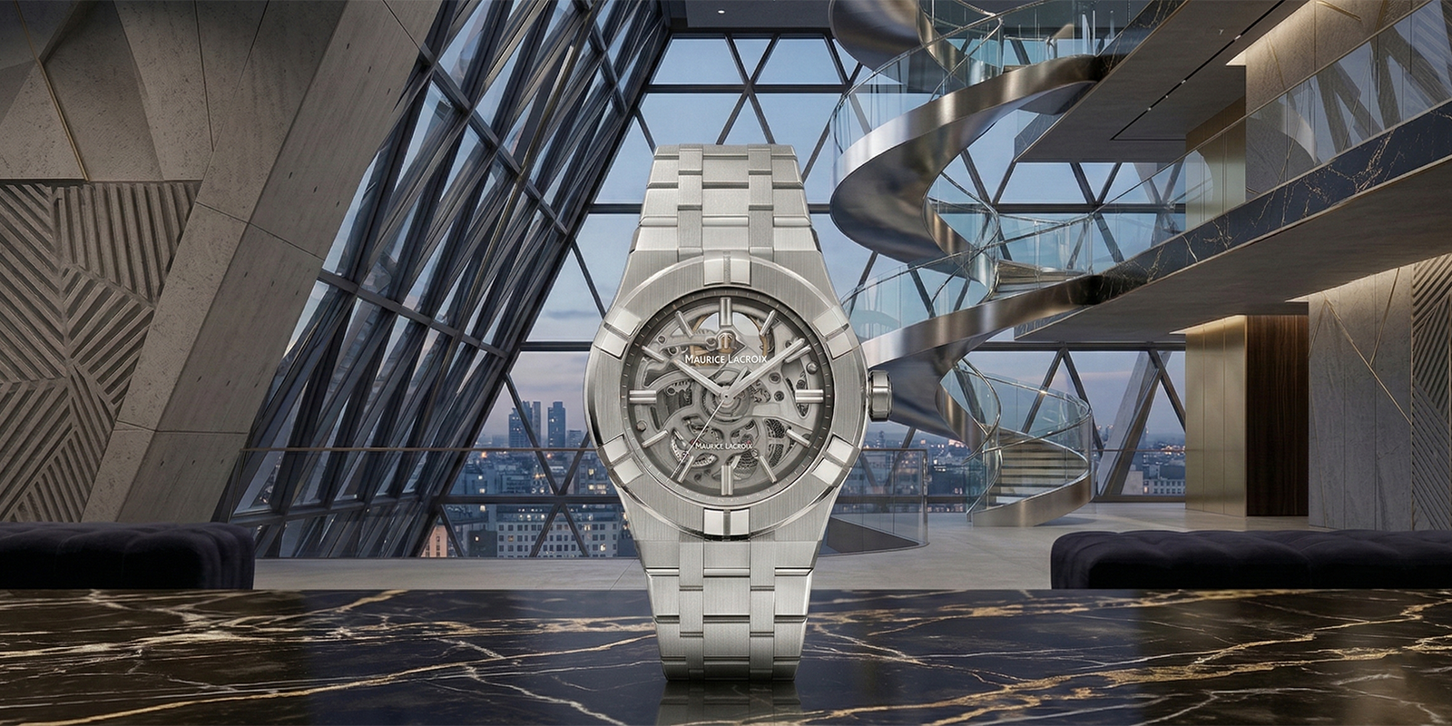 Orologio Maurice Lacroix Aikon Skeleton